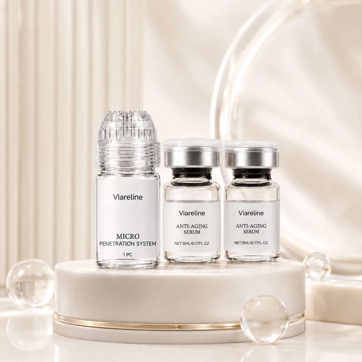 Kit Viareline : sistema de microinfusión y sérums antiedad
